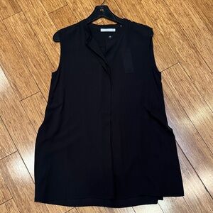 Vince sleeveless silk tunic top. NWT